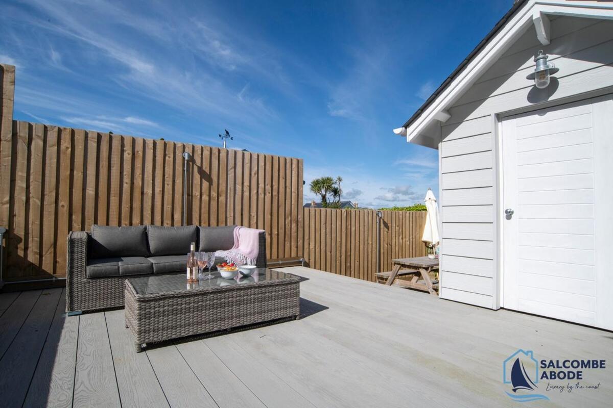 Stylish Sanctuary - Estuary Views - Outside Space Солкомб Экстерьер фото